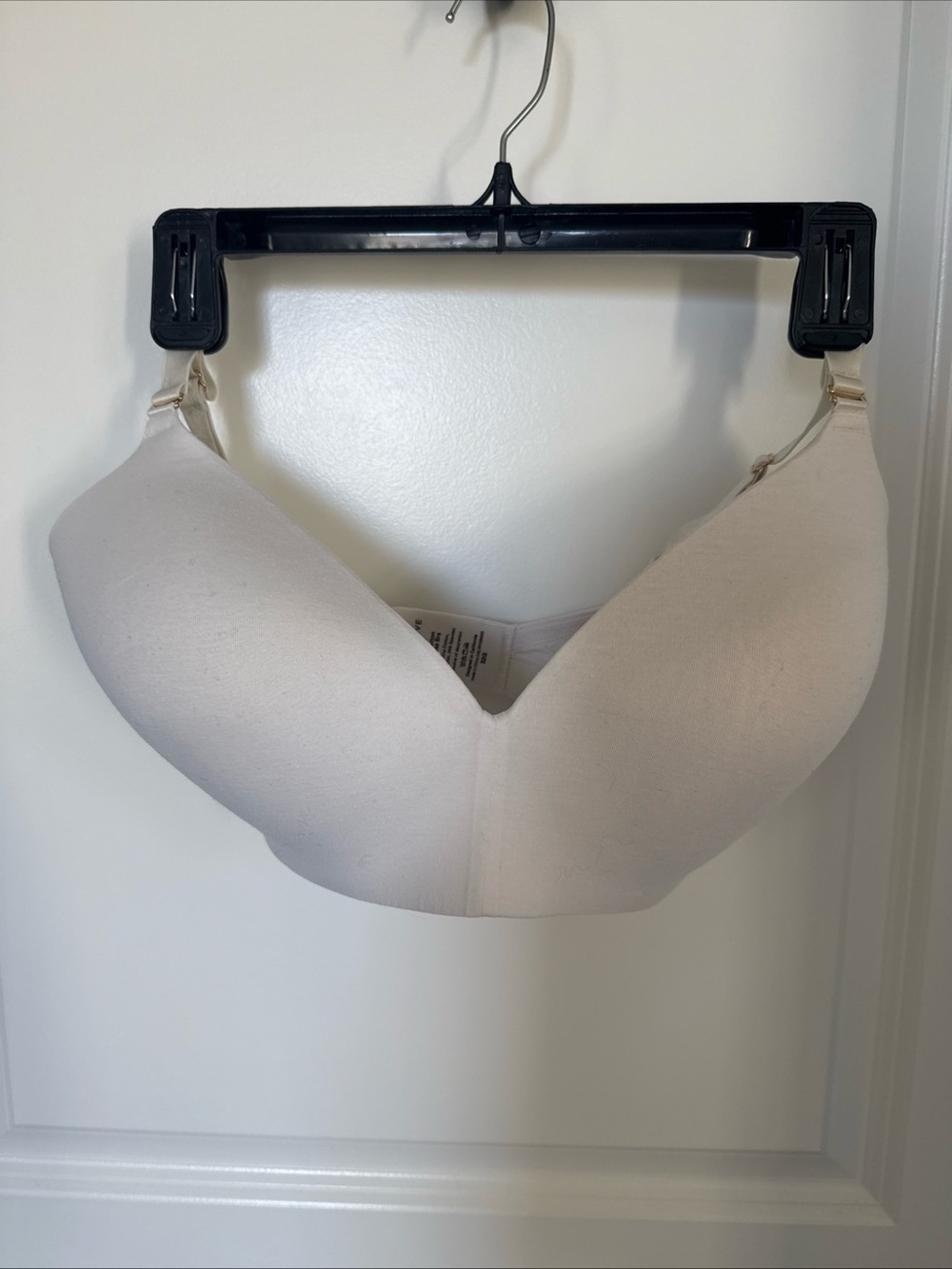 Third Love bra 32G Wireless, Eggshell White, 100% Pima Cotton, Adjustable Straps